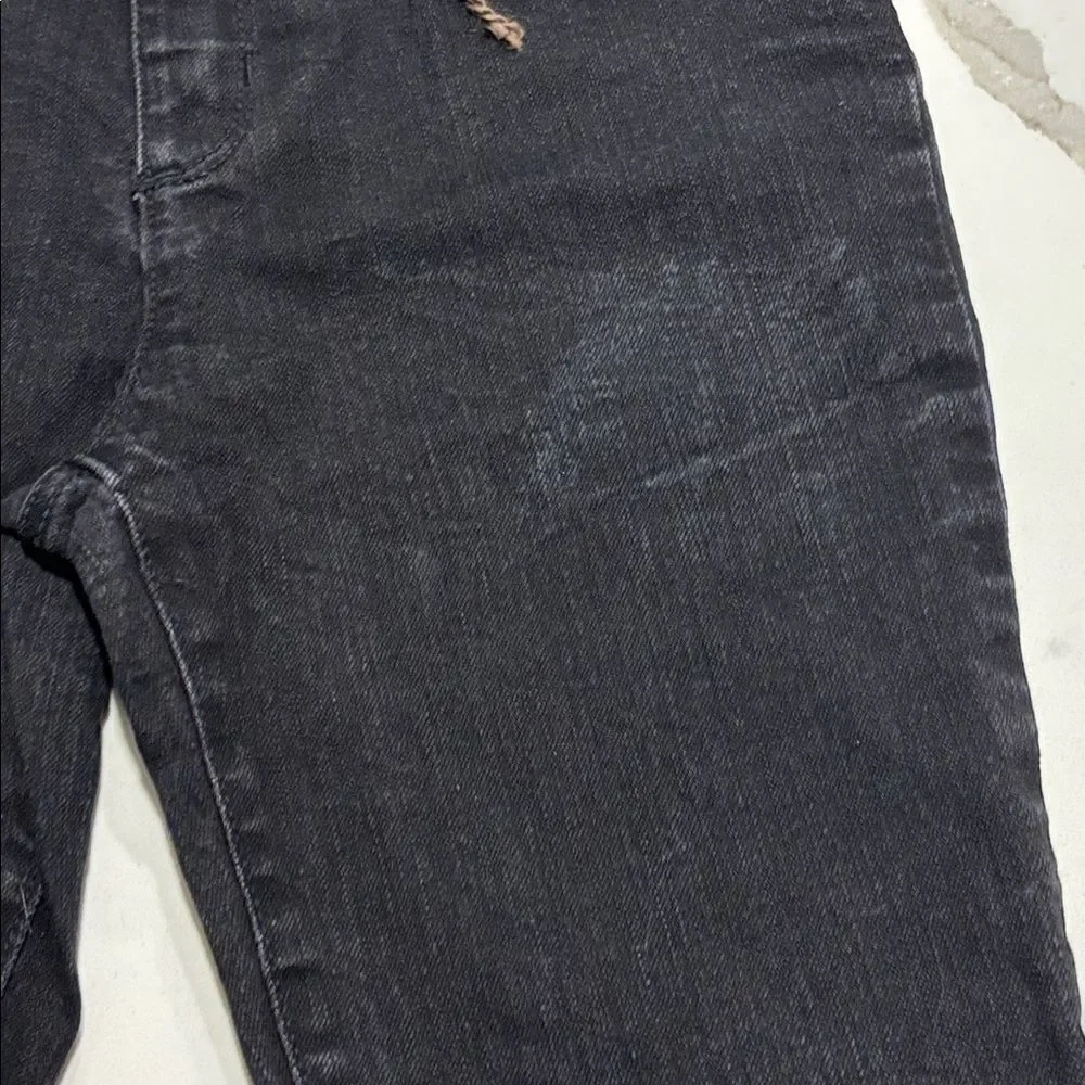 The Children’s Place Big Girls Black Dark Wash Super Skinny Denim Ankle Jeans 10